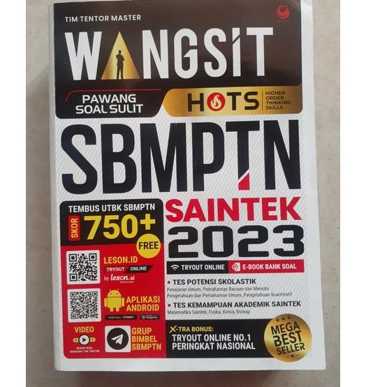 

Modern.. WANGSIT SBMPTN SAINTEK 2023 BY TIM TENTOR MASTER