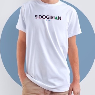 A013 Kaos Sidogirian Lengan Pendek Cotton Combed 24S Premium