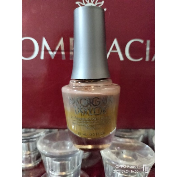 Morgan Taylor Professional Nail Lacquer  khusus shade latte please