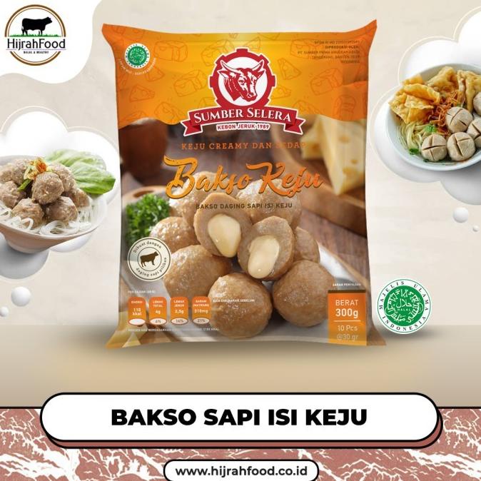 

Bakso Sapi Isi Keju Leleh Sumber Selera | Cheese Filled Beef Meatballs