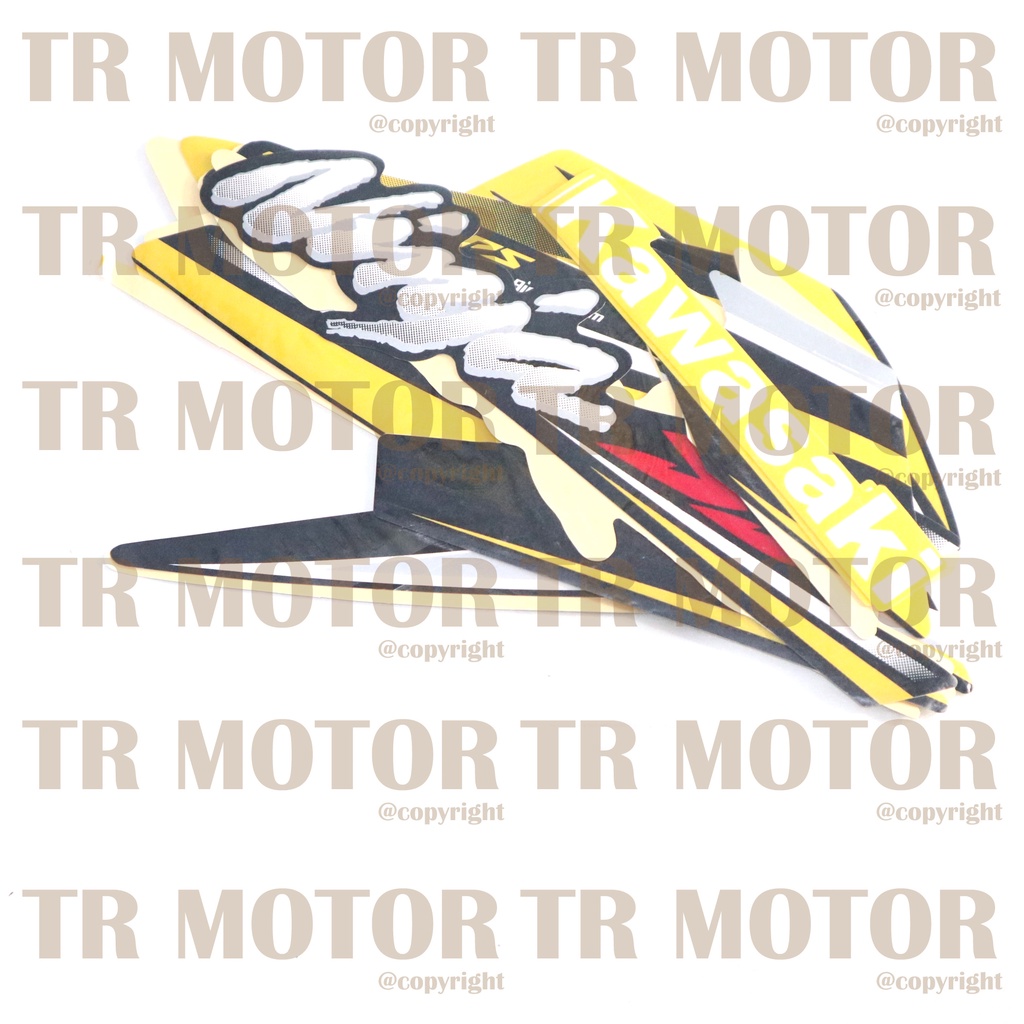 Stiker Motor Ninja SS 2010 Sticker Striping Lis Full Set Motor