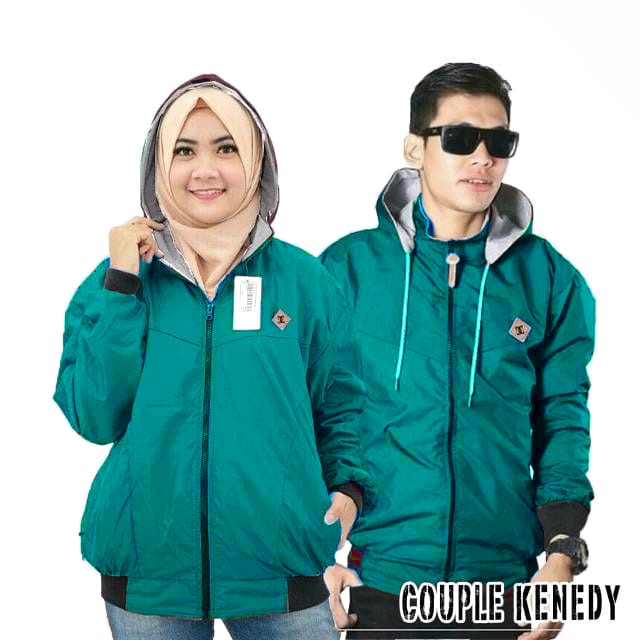 JAKET BOLAK BALIK PARASUT PRIA BB 2in1 PARASUT ANTI AIR FLEECE SIZE L dan XXL GMK