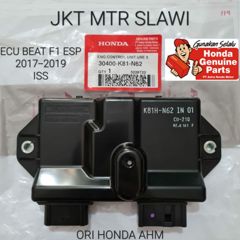 30400-K81-N62 ECU beat street esp iss ORI AHM ASLI AHM ORIGINAL