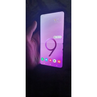 lcd samsung s9 plus tompel imut garis