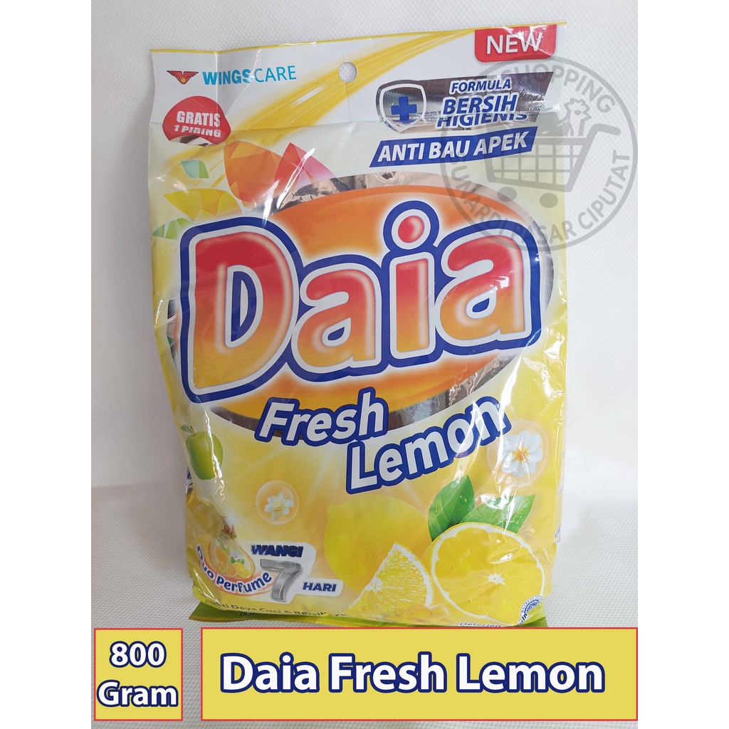 Daia Powder Detergent All varian 800gr