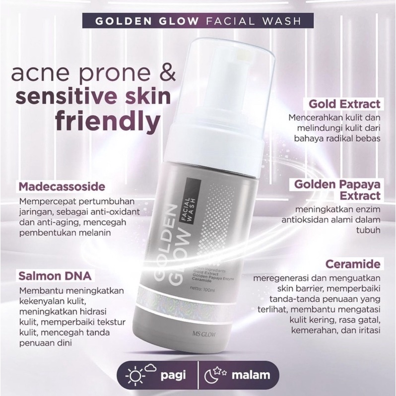 MS GLOW FACIAL WASH [SABUN WAJAH]