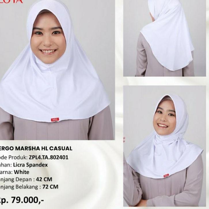 READY BERGO ZOYA MARSHA HL / KERUDUNG SEKOLAH ZOYA / KERUDUNG SEKOLAH POLOS / BERGO POLOS