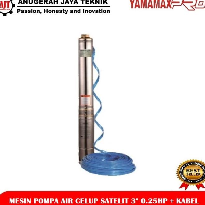 Mesin Air Pompa Satelit 3Inch 0,25 Hp / Submersible Pump / Pompa Sibel