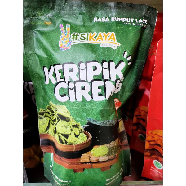 

Keripik Cireng Rumput Laut Cemilan Oleh Oleh