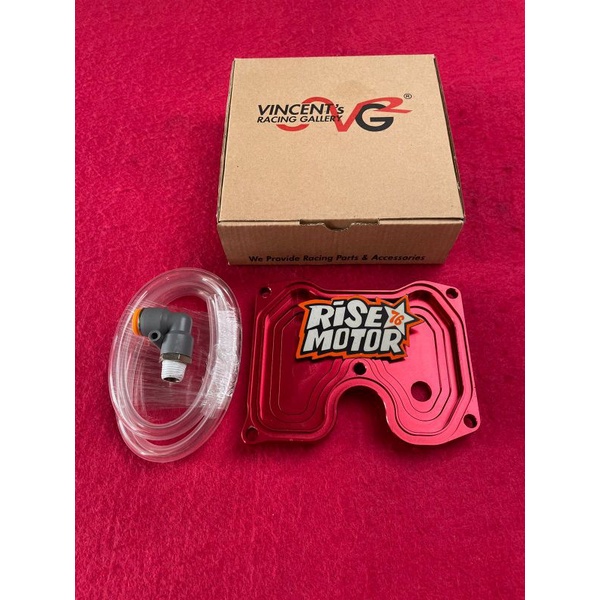 TUTUP COVER HEAD VRG MX KING MERAH