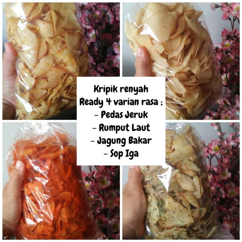 

Keripik Singkong Rumput Laut 250gr
