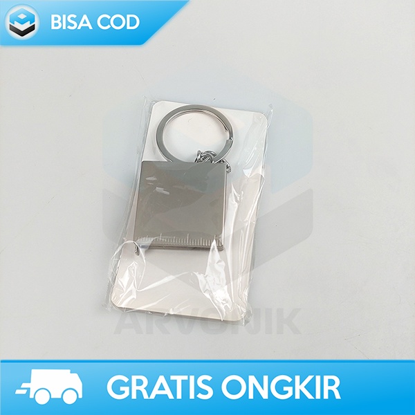 GANTUNGAN KUNCI RETRACTABLE METERAN GULUNG ANENG 80CM STAINLESS STEEL