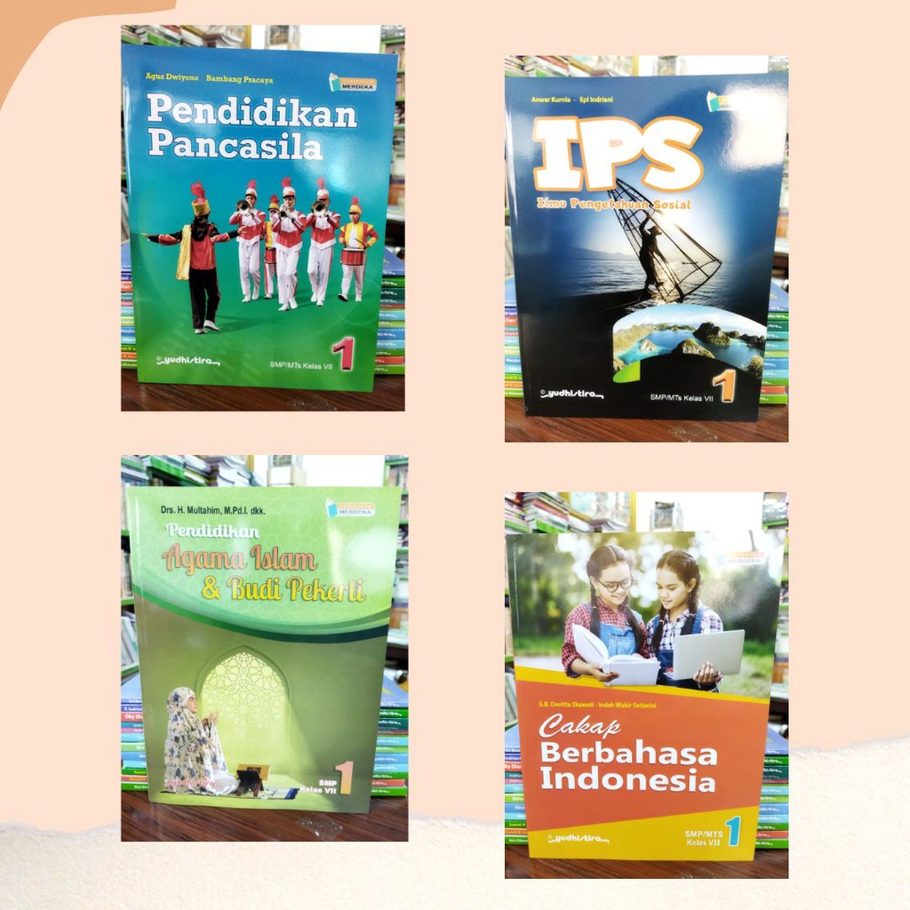 Jual Buku Paket Kelas 7 SMP Kurikulum Merdeka - Yudhistira | Shopee ...