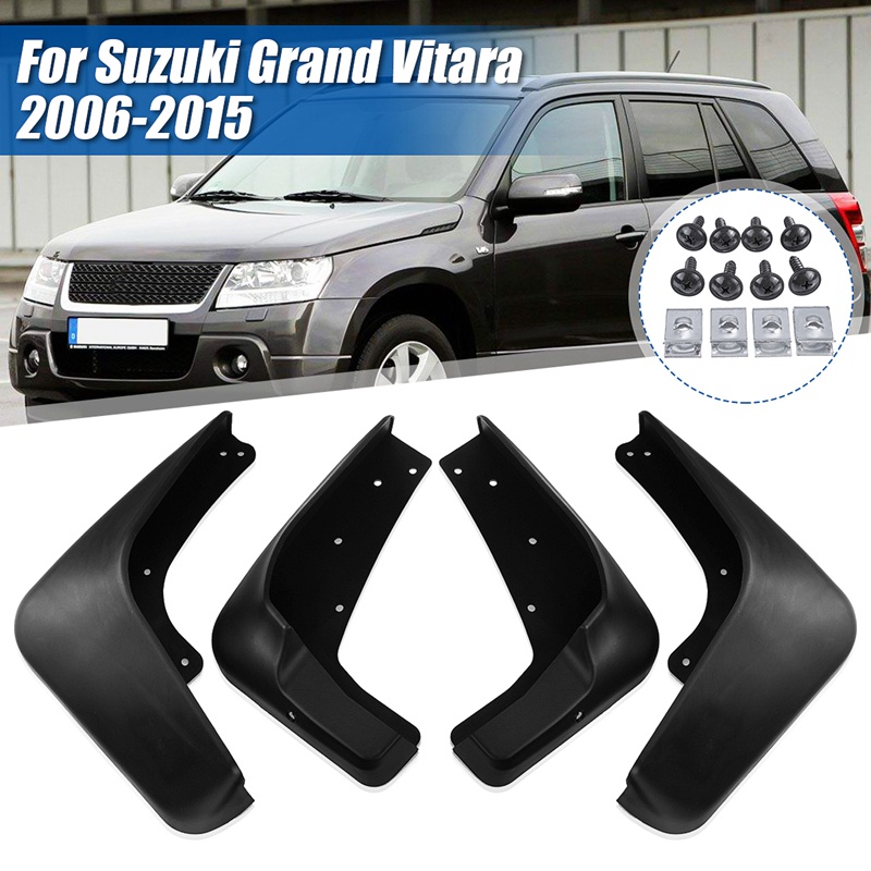 Flaps Lumpur Mobil Untuk Suzuki Grand Vitara 2006-2015 Mudguards Mudflaps Splash Guard Spakbor