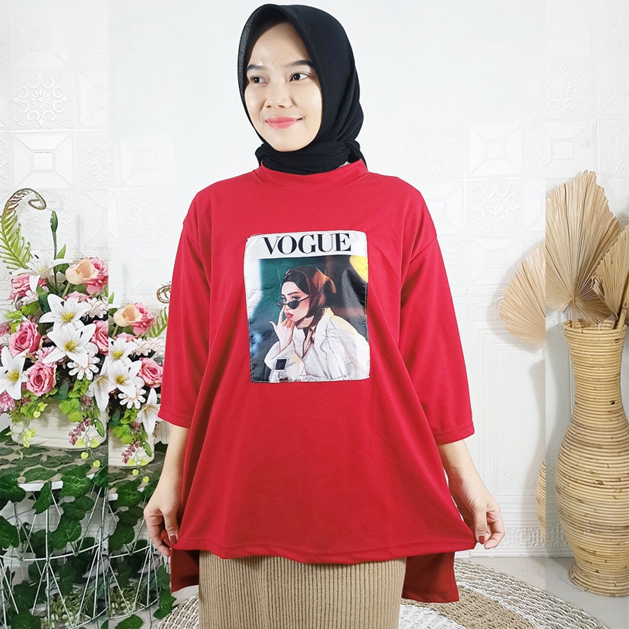 ATASAN FASHION WANITA OVERSIZE CANTIK CHIC ELEGANT CARLINA