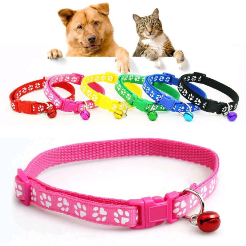 CAT DOG COLLAR KALUNG LONCENG KUCING, KALUNG ANJING KALUNG KELINCI KALUNG HEWAN PELIHARAAN