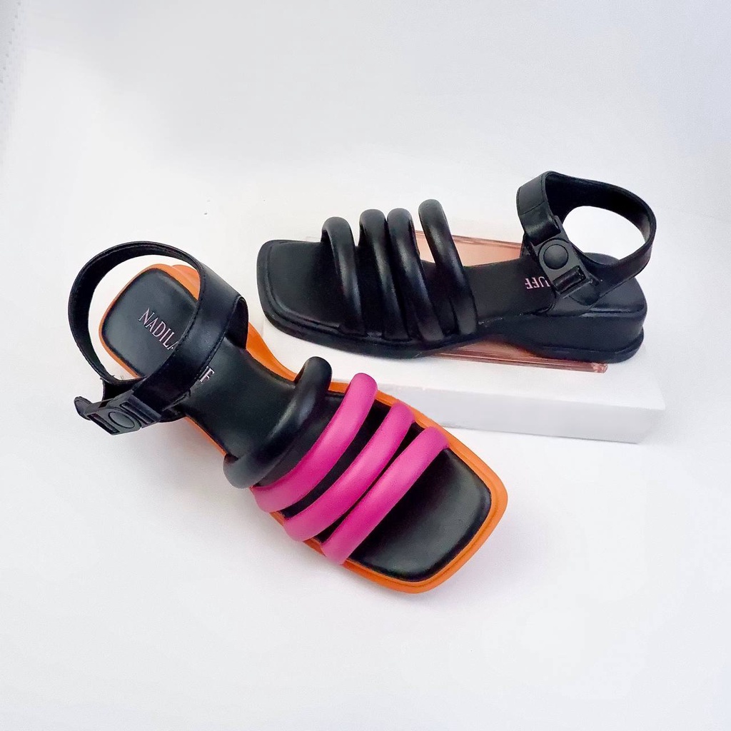 Nadilastuff Signature Alexa Platform Sandal Wanita Premium