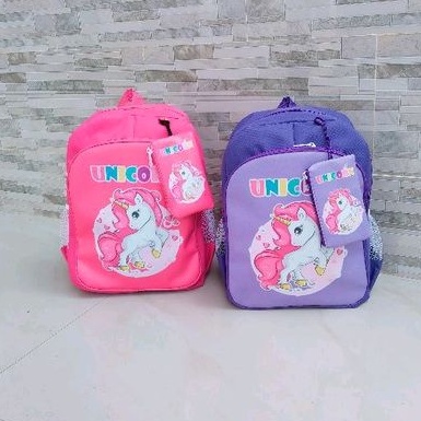 tas ransel anak karakter unicorn