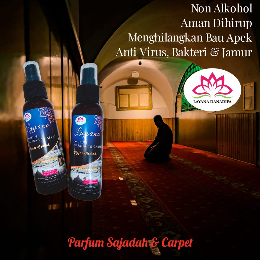Layana Parfum Sajadah & Carpet Aroma Hajar Aswad
