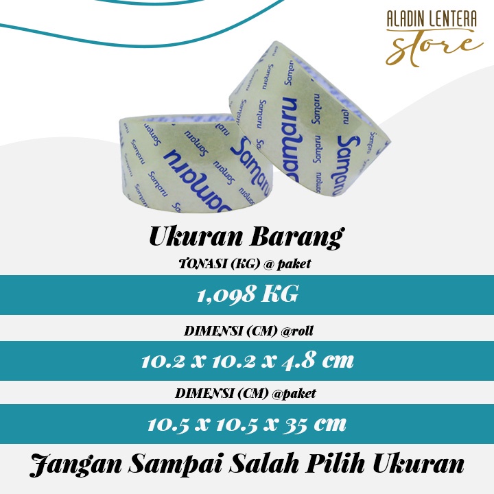 

LAKBAN BENING SUPER MURAH ST.MORITA 2 inch x 55 yard
