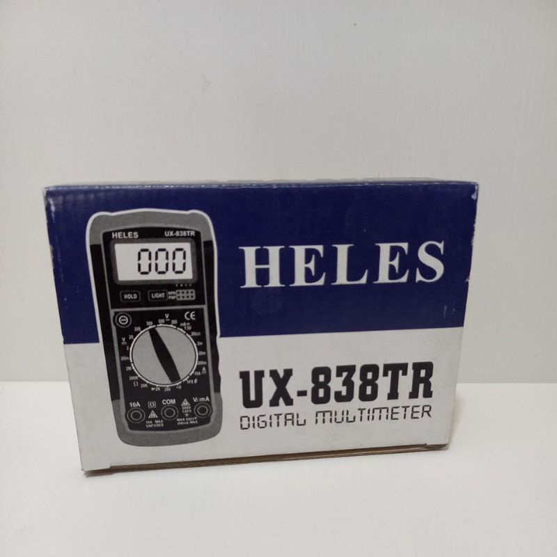 DIGITAL MULTIMETER HELES UX 838 TR