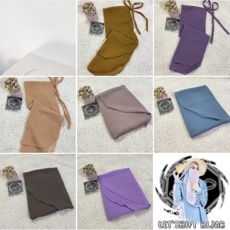 PASHMINA OVAL/PASHMINA CURVE/PASHMINA TERBARU/PASHMINA OVAL CERUTY BABYDOLL