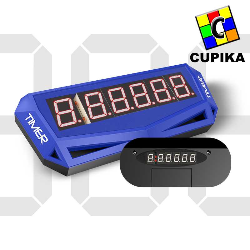 Rubik QIYI timer DISPLAY Competition Standart Layar besar HD