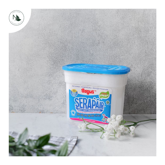 

Bagus Serapair Square Box 700ml - Extra Fresh