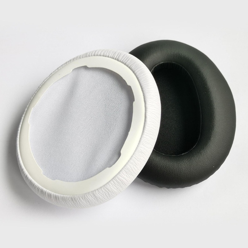 Bt 2buah Earpads Pengganti Protein Kulit Bantalan Telinga Bantalan Spons Penutup Telinga Untuk MDR-10R 10RBT Perbaikan Spare Accessor