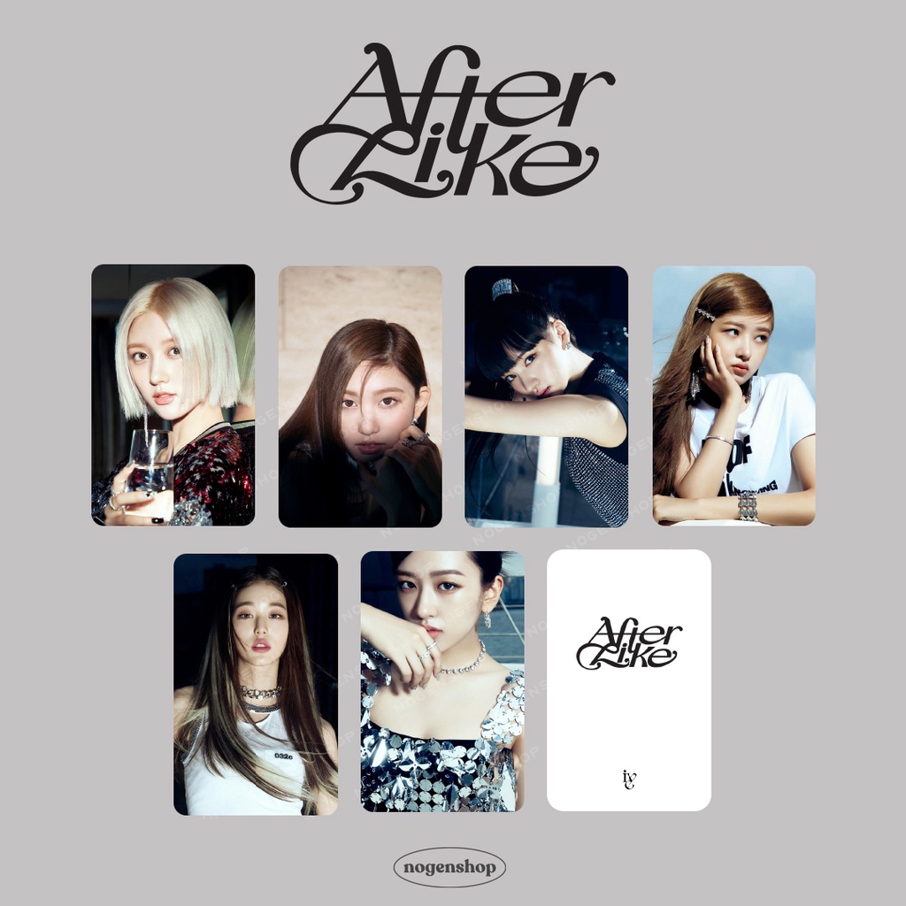 PHOTOCARD PC IVE AFTER LIKE