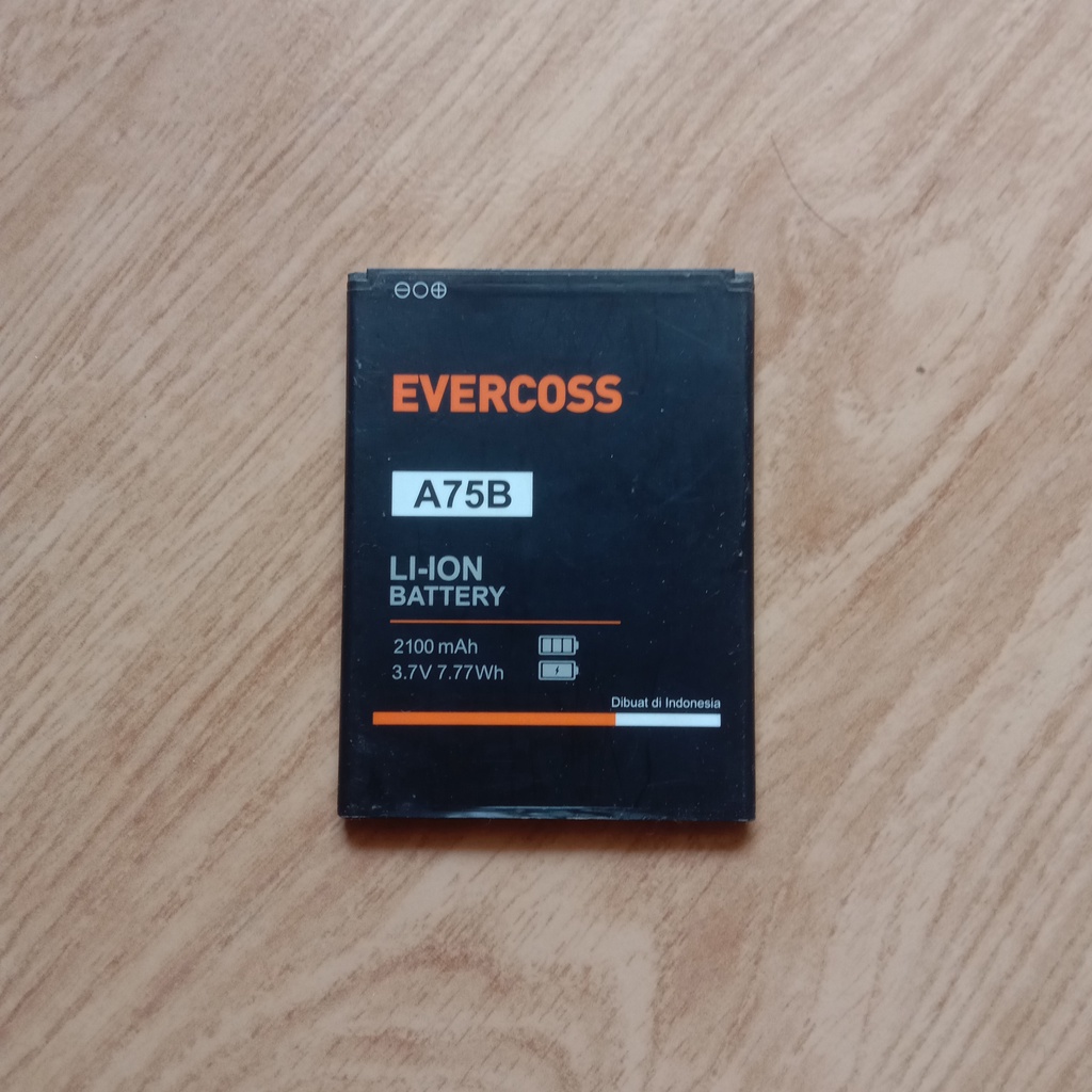 Baterai Evercoss A75B Battery Batre Copotan