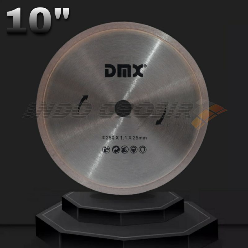 DMX Pisau Potong 10&quot; Batu Akik Diamond Cutting Wheel 10 inch 250mm Stone Tipis 1mm