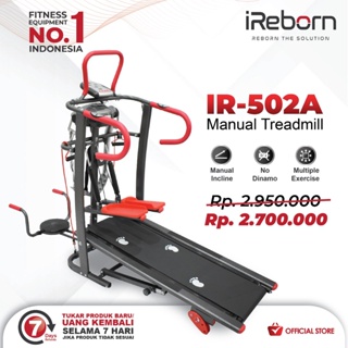 Alat Fitness Treadmill Manual IR-502 A (Official Shop)