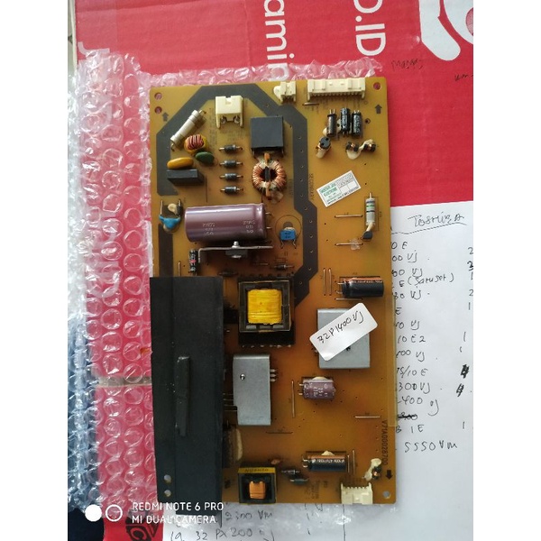 psu - power suplay - regulator - tv toshiba - 32p1400vj