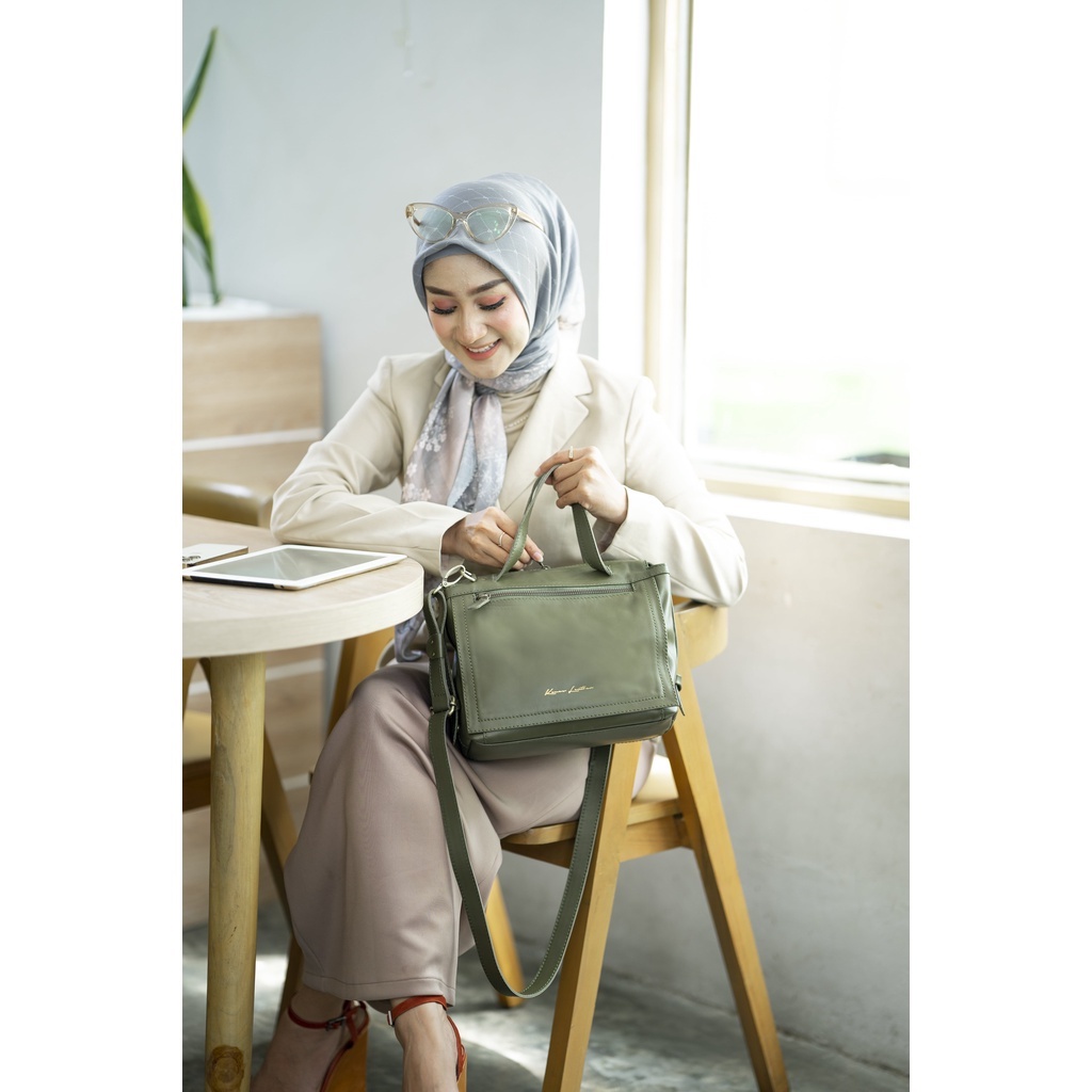 Tas Wanita Selempang Kulit Asli - HANDBAG AMARA - Kenes Leather