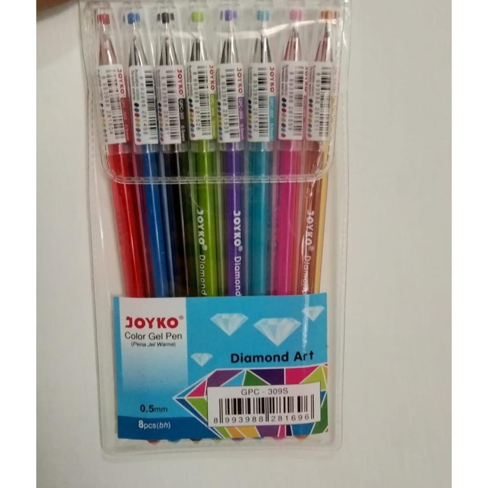 

Pulpen Gel Warna Joyko Diamond Art