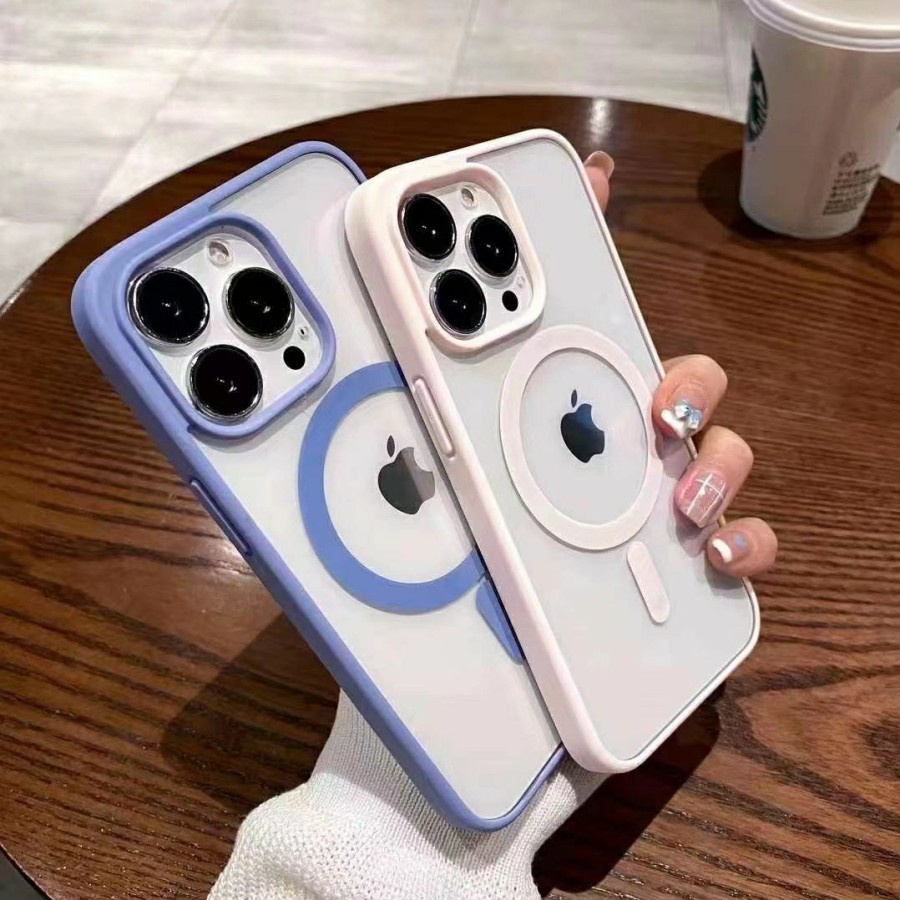 Case Magsafe Magnetic Hybird Color IPH 7+/8+ | XS/X | 9+/XS Max | 11/11 Pro/11 Pro Max