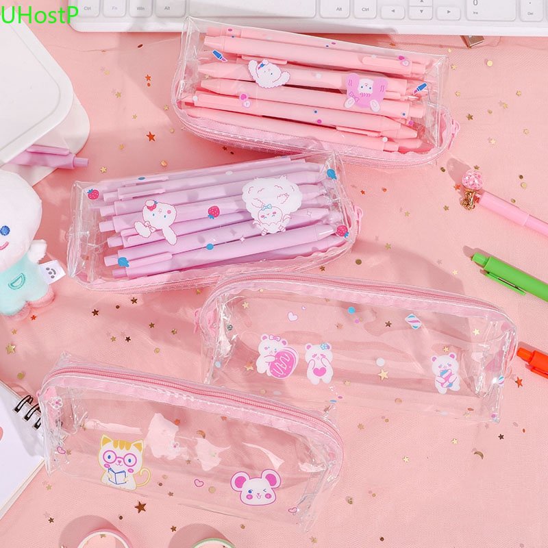 

Tempat Pensil Transparan Motif Kelinci Lucu Kreatif