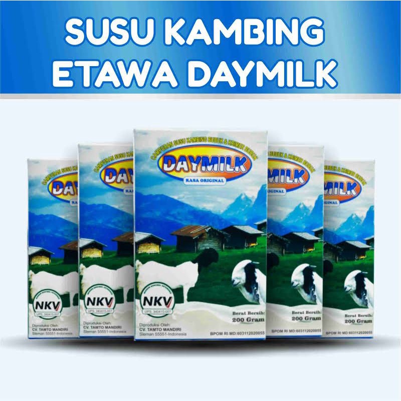 

Susu Kambing Etawa DAYMILK Original 200g