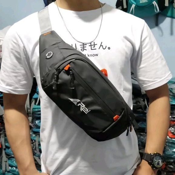 Tas Selempang Waistbag Rei waterfroop # Tas pinggang Rei # Tas selempang pria Rei