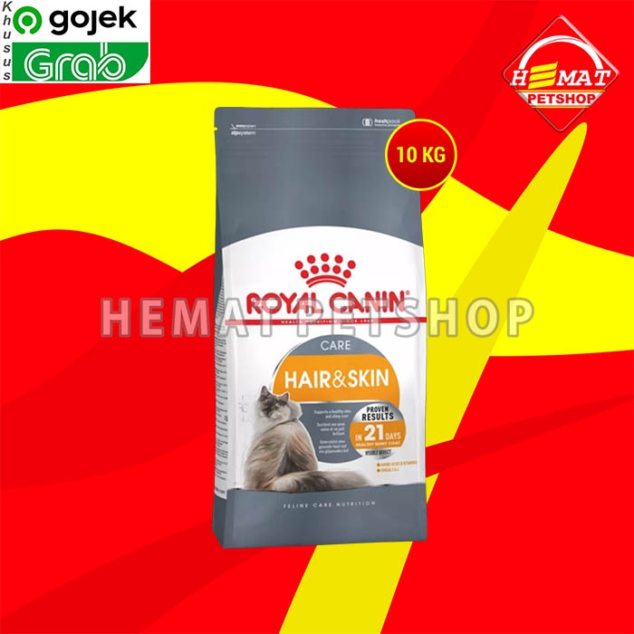 [GOSEND] Makanan Kucing Royal Canin Hair &amp; Skin 10 kg / Hair and Skin