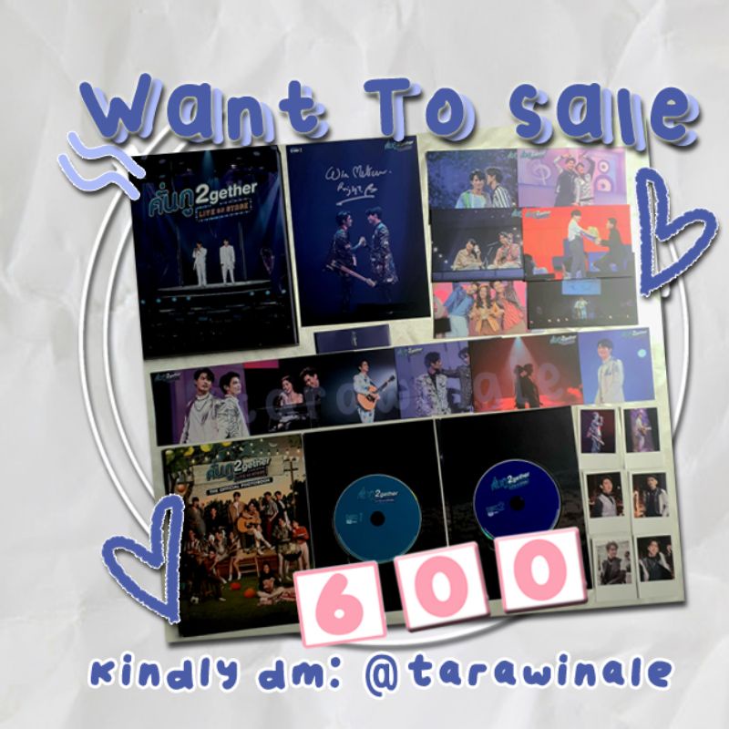 [BOOKED] 2GETHER LIVE ON STAGE BOXSET FULLSET UNSEALED