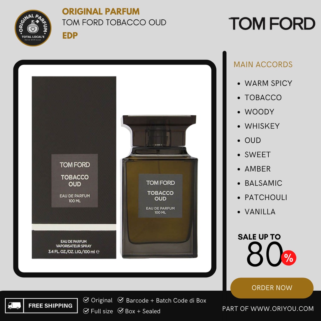 TOM FORD TOBACCO OUD EDP 100 ML