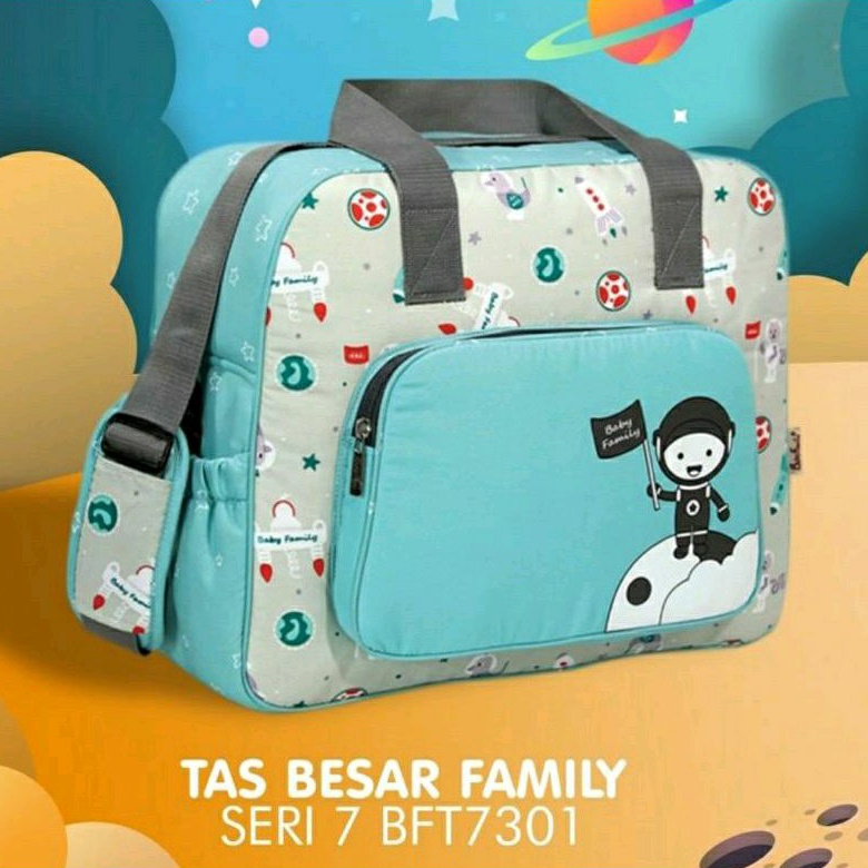 TAS BESAR FAMILY | TAS BAYI BABY SCOTS | TAS BAYI BESAR KECIL BABY SCOT BABY FAMILY | DIAPER BAG PRINT