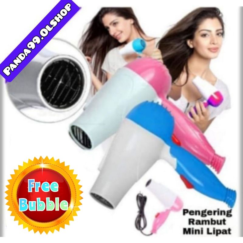 HAIR DRYER MINI LIPAT/PENGERING RAMBUT MINI LIPAT/HAIR DRYER 350W N-1290