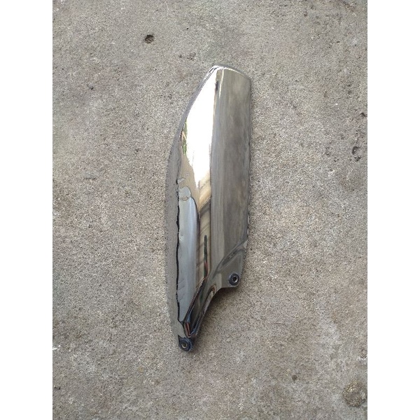 Cover Pelindung Knalpot Honda Megapro Mono shock ORI BEKAS