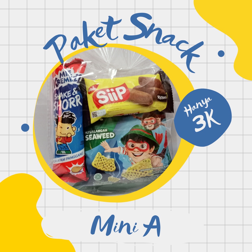 Paket Snack Hadiah Ulang Tahun Wisuda Hampers Mini A