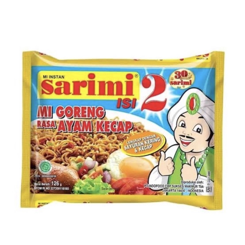 

Sarimi Goreng Isi 2 Ayam Kecap [ECERAN]