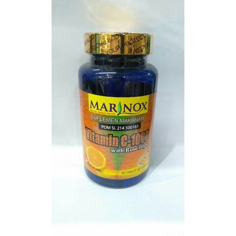 MARINOX VITAMIN C - 1000 MG ISI 50 TABS / MARINOX VITAMIN DAYA TAHAN