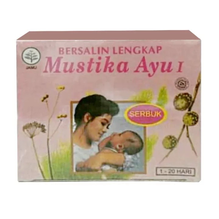 Mustika Ayu Jamu Bersalin Lengkap Pil / Serbuk untuk 20 / 40 Hari